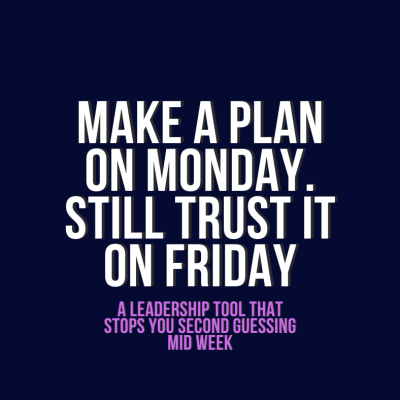 N.Egerton Make a Plan